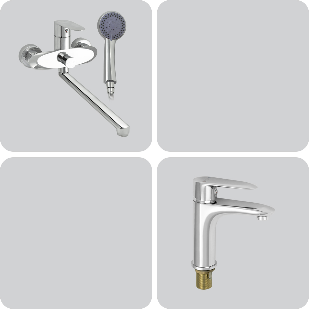 Смесители MAGNUS 86 серия (ХРОМ)