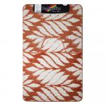 Коврик в ванную КЛАССИК МУЛЬТИ 202007, двойной КИРПИЧНЫЙ, 55х90 + 45х55 см, 100% полиэстер