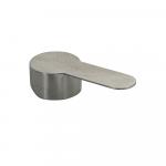 Ручка для шарового смесителя, для картриджа 35 мм, D - 45 мм, из нержавеющей стали, литая, цвет САТИН.