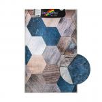 Коврик дизайнерский ДАЙМОНД D 103, одинарный  550 х 900 мм   