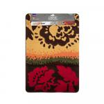 Коврик в ванную с рисунком "классик" , прямоугольный, одинарный, 600 х 900 мм.