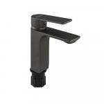 Смеситель для раковины, шаровый, литой корпус, цвет ГРАФИТ.