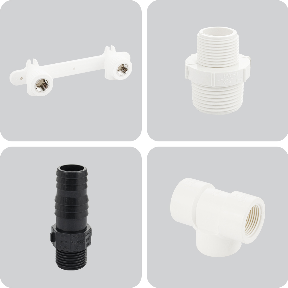 Фитинг резьбовой МАК из пластика АБС 