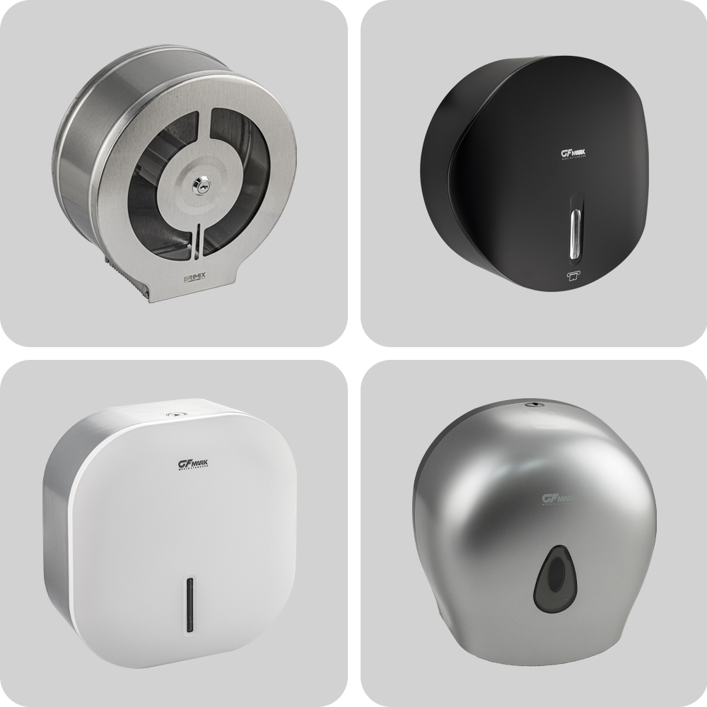 Диспенсеры для туалетной бумаги - барабан