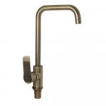 Смеситель кухонный, шаровый, боковой, под состаренную БРОНЗУ