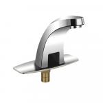 Смеситель сенсорный для раковины, на основании, из высокопрочного АБС пластика, цвет ХРОМ.