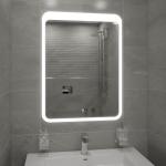 Зеркало 600 х 800 мм, сенсорное, с внутренней LED подсветкой  