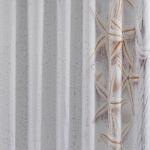 Штора  с рисунком, морская звезда, в ванную комнату, без колец - полиэстэр, 180 х 180 см