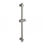 Стойка душевая, без лейки и шланга, с нажимным фиксатором, из матовой нержавеющей стали марки SUS 304, цвет САТИН.