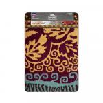 Коврик в ванную с рисунком "классик" , прямоугольный, одинарный, 600 х 900 мм.