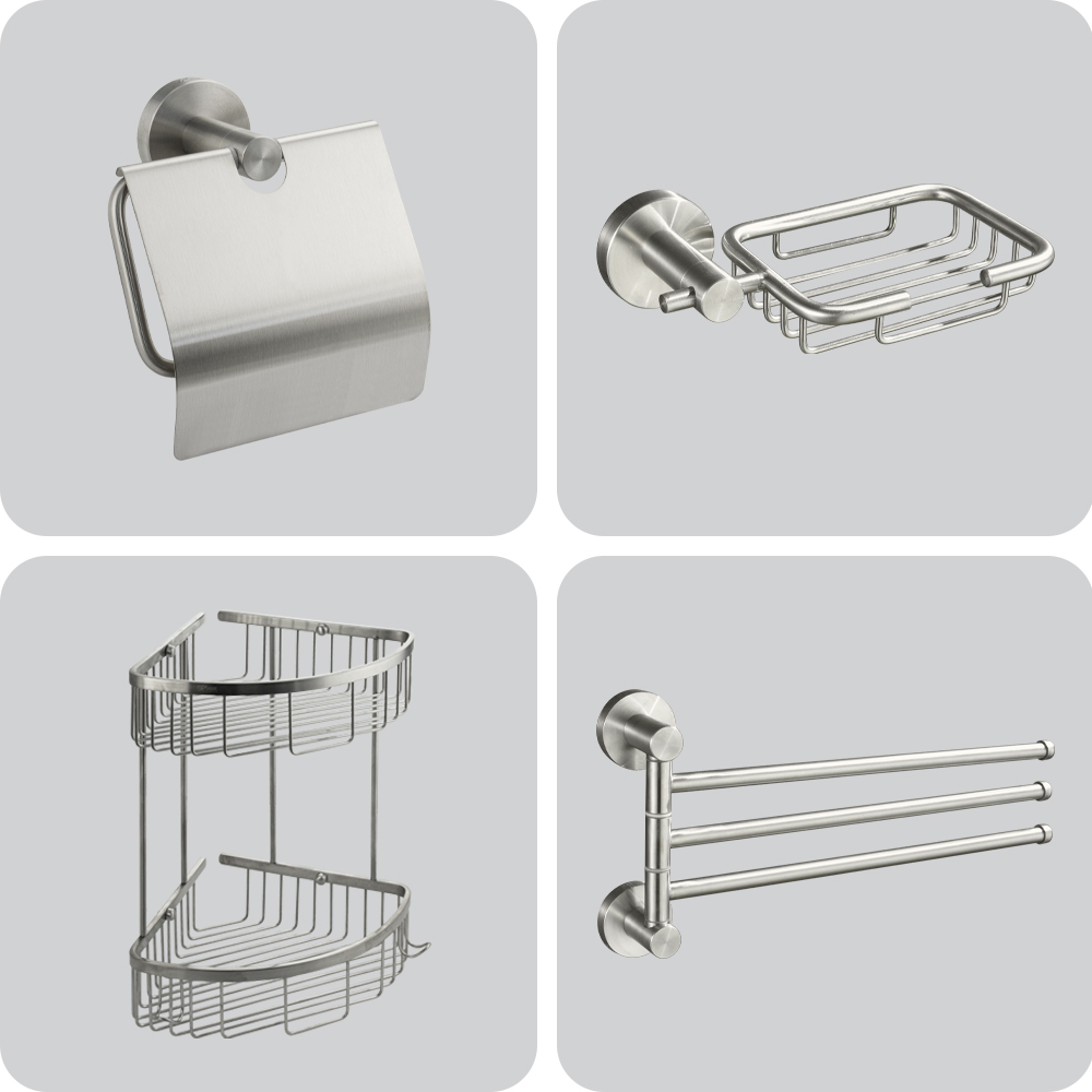 Аксессуары GFmark из нержавеющей стали САТИН