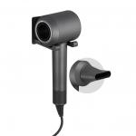 Фен для волос в ванную комнату настенный, кронштейн в комплекте, 1600Вт, цвет ГРАФИТ.