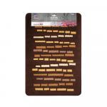 Коврик в ванную с рисунком "классик" , прямоугольный, одинарный, 600 х 900 мм.