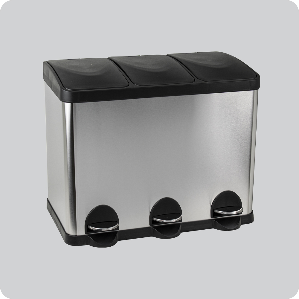 Вёдра и урны для раздельного сбора мусора